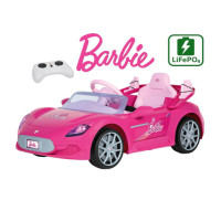 Дитячий електромобіль Peg Perego BARBIE RC пульт 12V