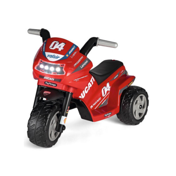 Детский трехколесный электробайк Pep Perego MINI DUCATI EVO 6V
