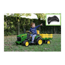 Электротрактор Peg-Perego John Deere Ground Force + пульт управления