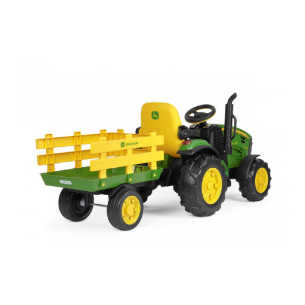 Электротрактор Peg-Perego John Deere Ground Force + пульт управления