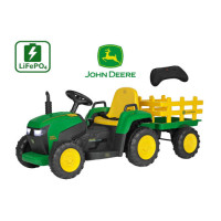 Электротрактор Peg Perego John Deere Farm Power 12V + пульт управления