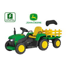 Электротрактор Peg Perego John Deere Farm Power 12V + пульт управления