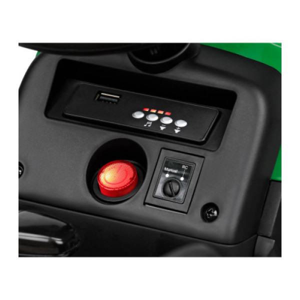 Электротрактор Peg Perego John Deere Farm Power 12V + пульт управления