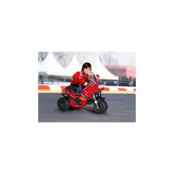 Детский трехколесный электробайк Pep Perego DUCATI DESMOSEDICI EVO 6V