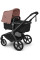 Коляска 2в1 Bugaboo Fox 5 Renew Black / Dusty Pink