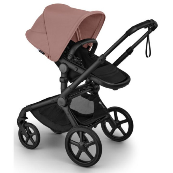 Коляска 2в1 Bugaboo Fox 5 Renew Black / Dusty Pink