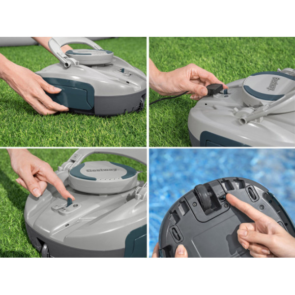 Автоматический аккумуляторный пылесос для бассейна Bestway AquaTronix G150 58960