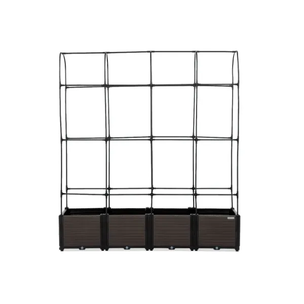 Повышенная клумба - грядка + стойка Cultivo GROW ROUND SET L 168x42x180cm 005446