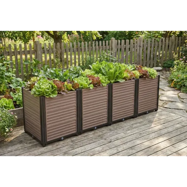 Повышенная клумба - грядка Cultivo GROW BOX PLUS XL 164x41x45CM 008518