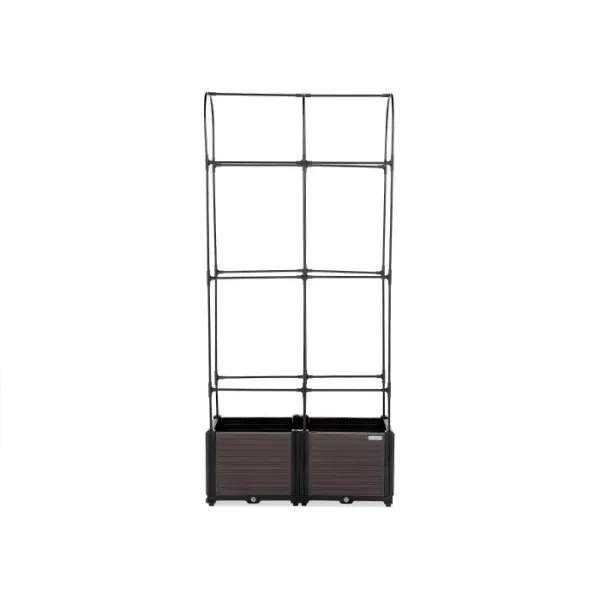 Повышенная клумба - грядка + стойка Cultivo GROW ROUND SET 84x42x180 см 005445
