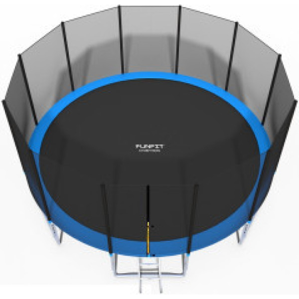 Батут для дітей FunFit з драбиною 490см 140