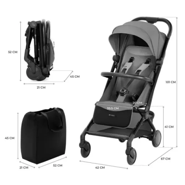 Прогулянкова коляска Kinderkraft PILOT 2