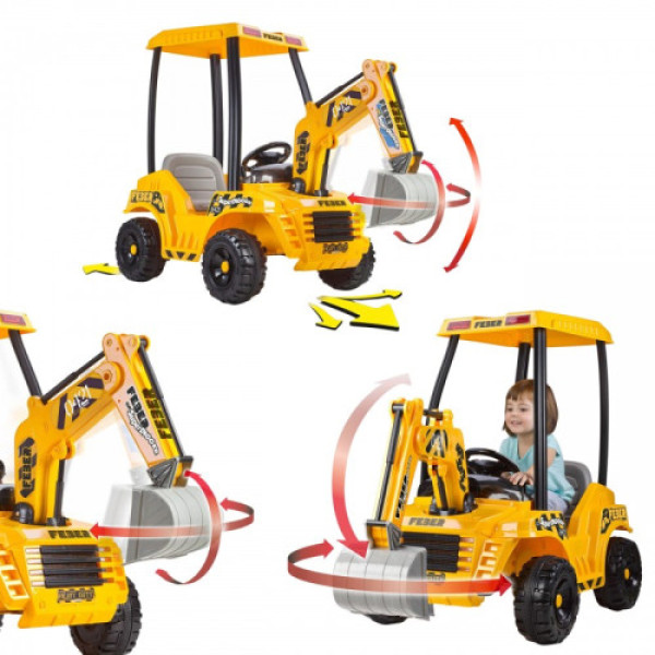 Детский экскаватор Feber Super Digger LT 12V FEB17000
