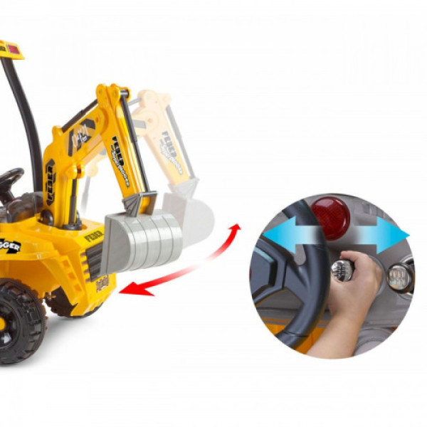 Детский экскаватор Feber Super Digger LT 12V FEB17000