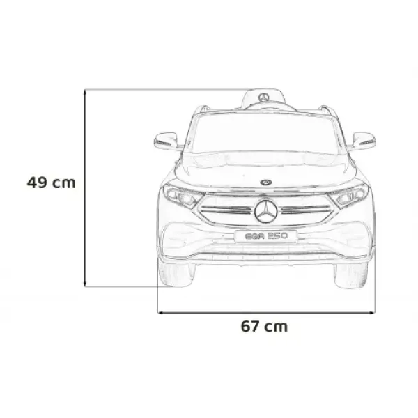 Дитячий електромобіль Ramiz Mercedes Benz EQA 250