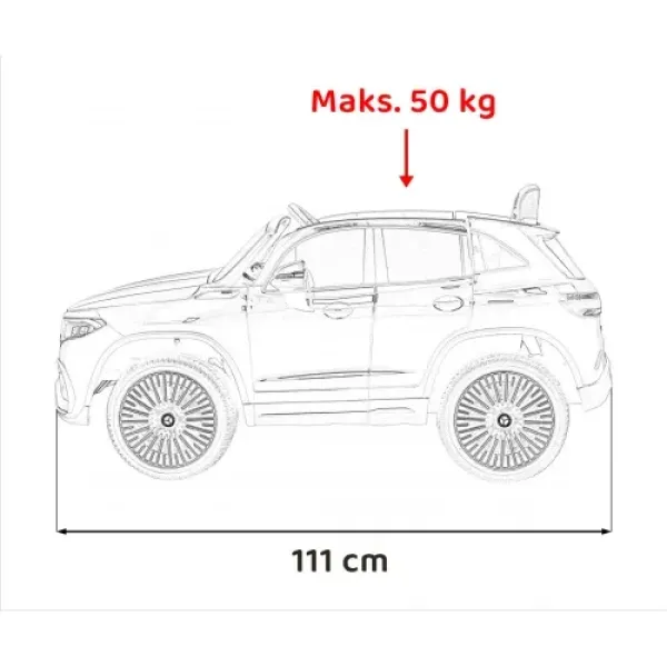 Дитячий електромобіль Ramiz Mercedes Benz EQA 250