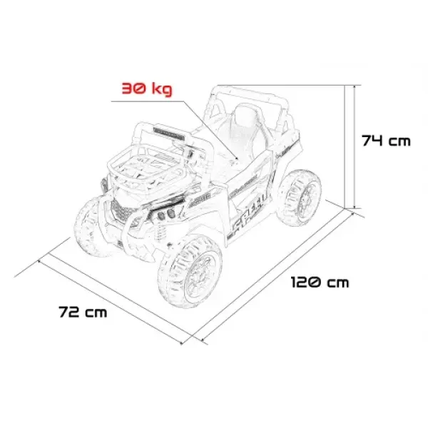 Детский электромобиль Ramiz Buggy UTV LIFT