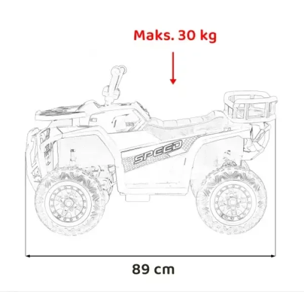 Детский квадроцикл Ramiz Quad ATV Robust 01
