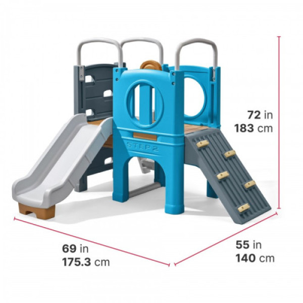 Дитячий майданчик з гіркою STEP2 Climbing Wall 4208KR