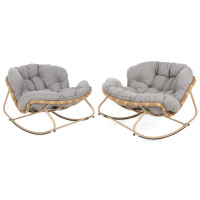 Садовое кресло-качалка HOME & GARDEN Palermo 1+1