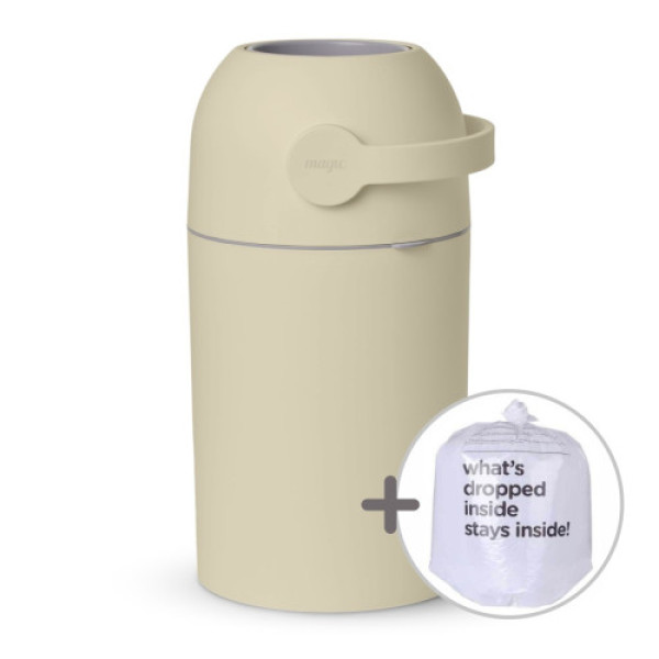 Смітник для підгузків Magic Majestic 40 л (на 25 шт.) + пакети Beige MA-C110BE 2