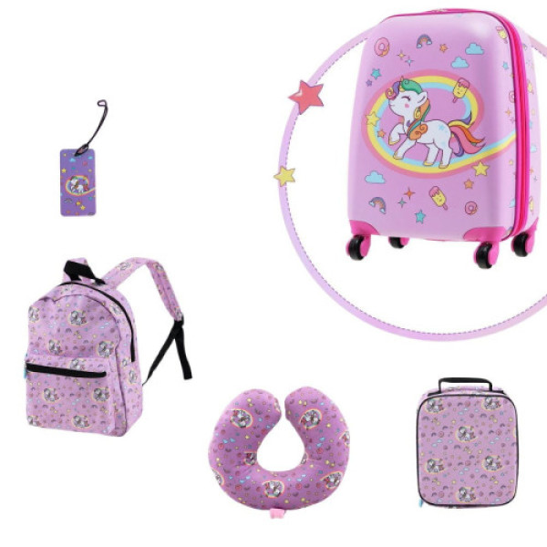 Набір 5в1 валіза + аксесуари Nickelodeon Unicorn BC-16UNC-5EL