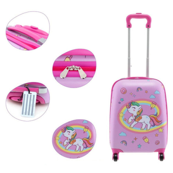 Набір 5в1 валіза + аксесуари Nickelodeon Unicorn BC-16UNC-5EL