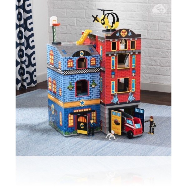 Игровой набор KidKraft Everyday Heroes Wooden Play Set 63239