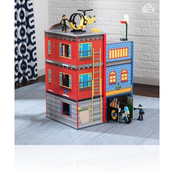Игровой набор KidKraft Everyday Heroes Wooden Play Set 63239