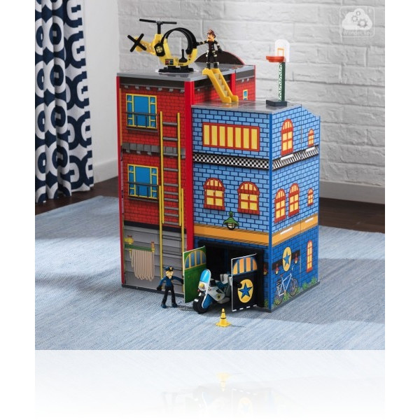 Игровой набор KidKraft Everyday Heroes Wooden Play Set 63239