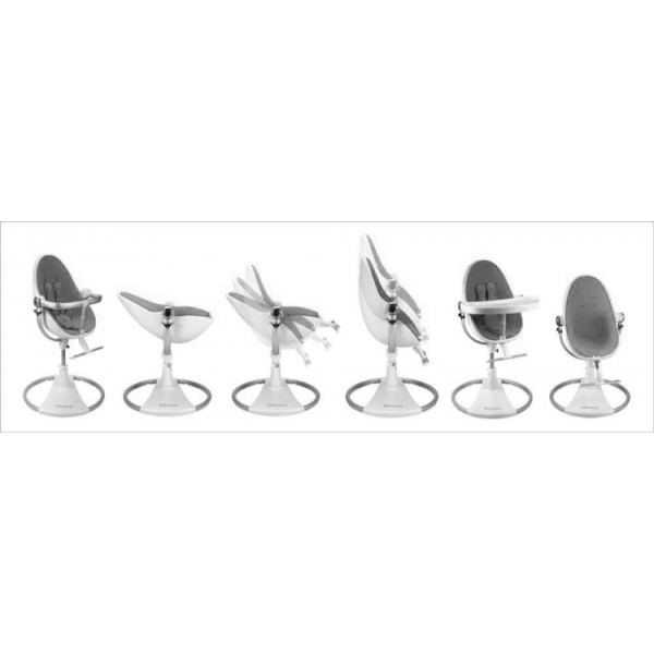 Стільчик Bloom Fresco Chrome Silver limited