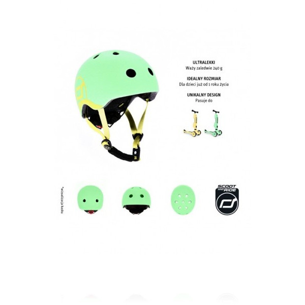 Защитный шлем Scoot and Ride для 1-5 лет XXS-S collection Icecream 2020 года