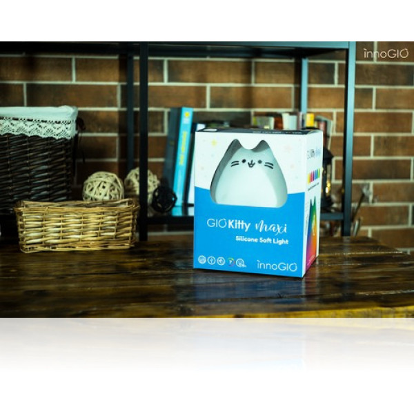 Нічник силіконовий InnoGIO Kitty Maxi