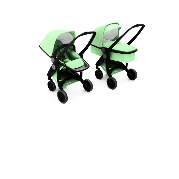 Коляска Greentom 2в1 шасі Black