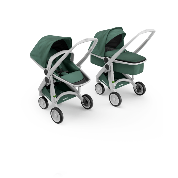 Коляска Greentom 2в1 шасси Grаy