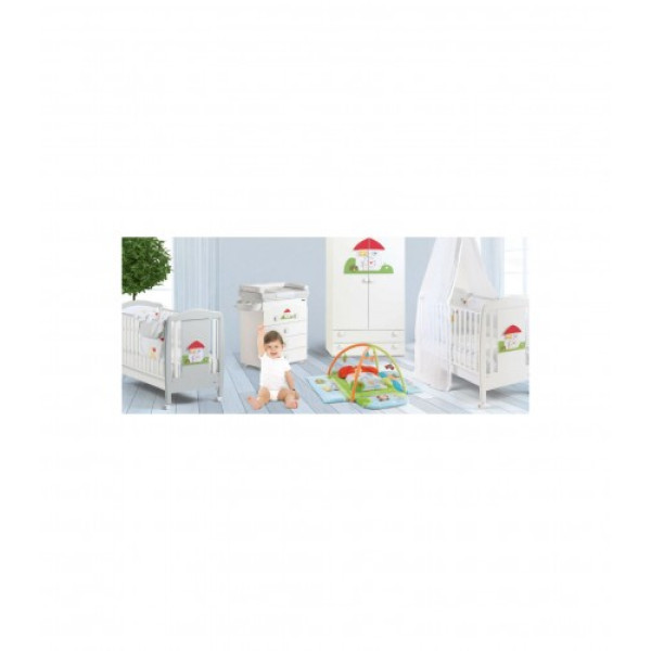 Детская кроватка CAM LETTINO CASETTA