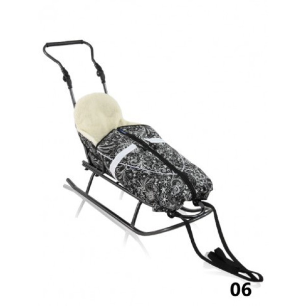 Санки с колесами Prampol Rasper 8в1