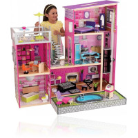 Кукольный домик KidKraft Luxurious Uptown Residence with Pool of light and sound 65833