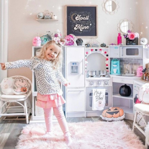 Дитяча кутова, велика кухня зі світлом і звуком KidKraft 53386