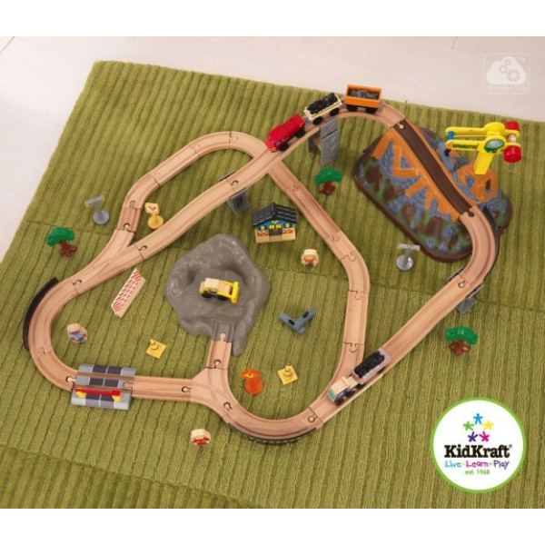 Железная дорога KidKraft Bucket Top Construction 17805