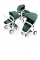 Коляска 3в1 Greentom шасси White