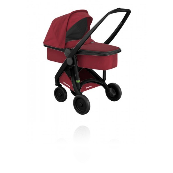 Коляска Greentom Upp Carrycot шасі Black