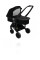 Коляска Greentom Upp Carrycot шасі Black