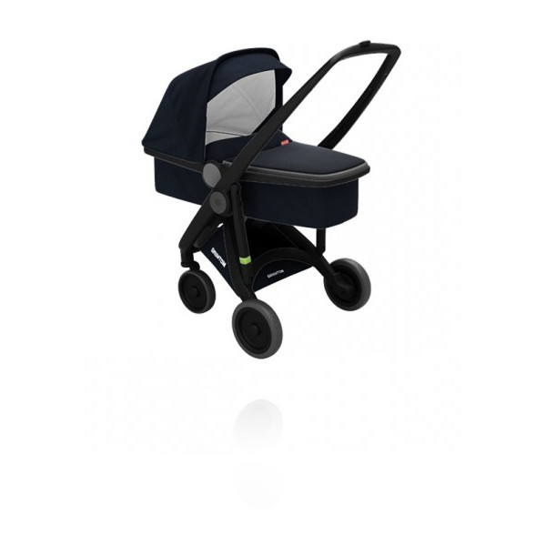 Коляска Greentom Upp Carrycot шасі Black