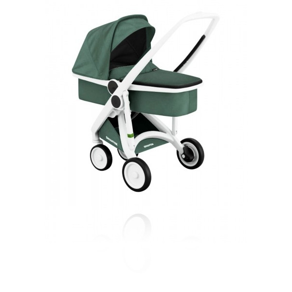 Коляска Greentom Upp Carrycot шасі White