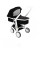 Коляска Greentom Upp Carrycot шасі White