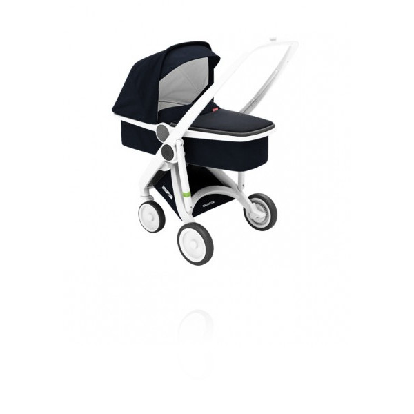 Коляска Greentom Upp Carrycot шасі White