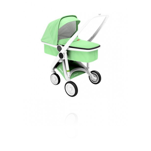 Коляска Greentom Upp Carrycot шасі White