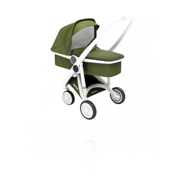 Коляска Greentom Upp Carrycot шасі White