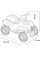 Квадроцикл Feber Racy 6V 11252